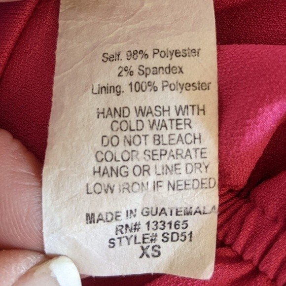 Altar'd State strappy raspberry pink sleeveless mini dress - XS - Picture 6 of 6